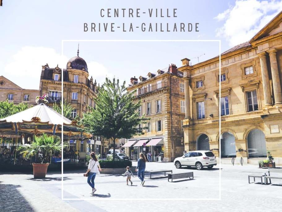 #Le Conquerant Du Dernierjour-Grand F2-Hypercentre Apartment Brive-la-Gaillarde Ngoại thất bức ảnh